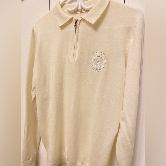 NWOT men’s long sleeve polo shirt size M - Picture 1 of 15